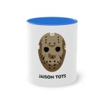 Taza bicolor - Azul Cambridge - Camiseta Jaison Tots