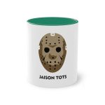 Taza bicolor - Verde oscuro - Camiseta Jaison Tots