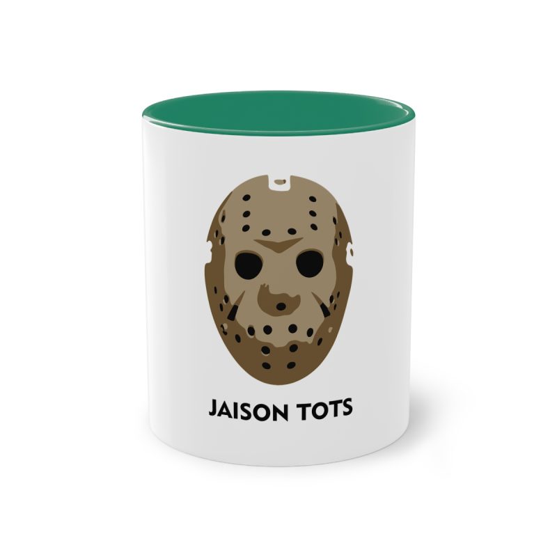 Taza bicolor - Verde oscuro - Camiseta Jaison Tots