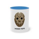 Taza bicolor - Azul claro - Camiseta Jaison Tots
