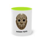 Taza bicolor - Verde claro - Camiseta Jaison Tots