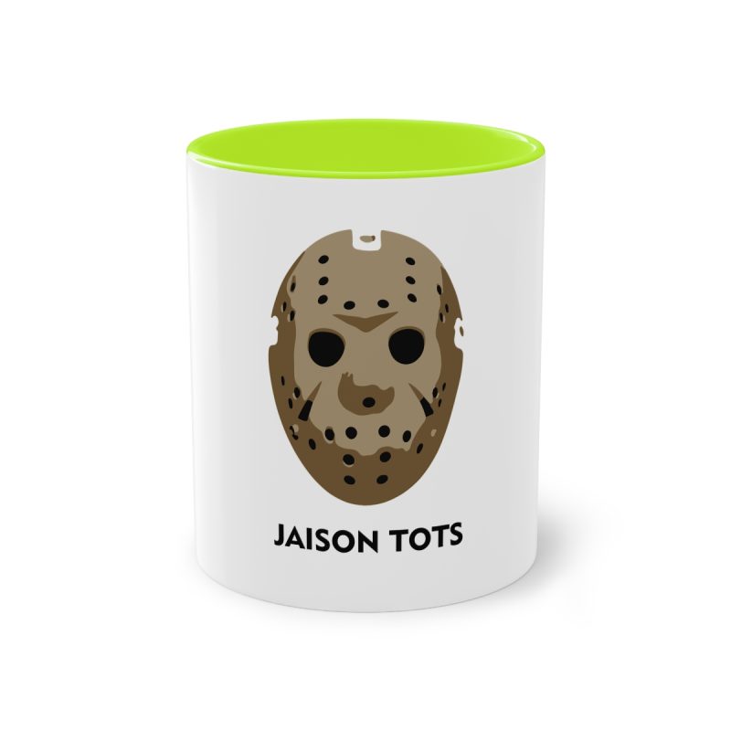 Taza bicolor - Verde claro - Camiseta Jaison Tots