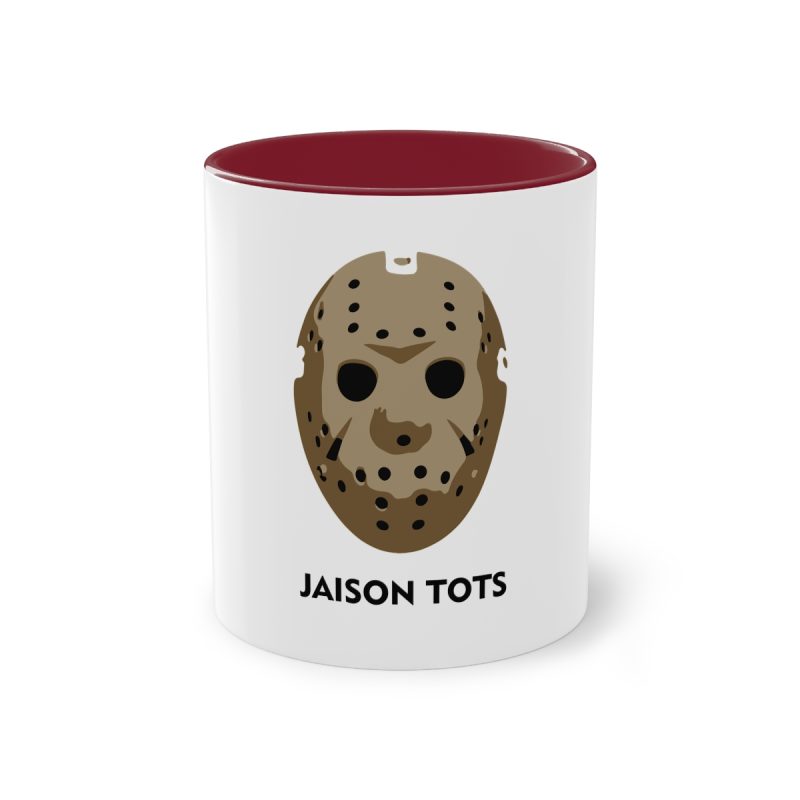 Taza bicolor - Granate - Camiseta Jaison Tots