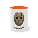 Taza bicolor - Naranja - Camiseta Jaison Tots
