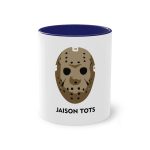 Taza bicolor - Azul oscuro - Camiseta Jaison Tots