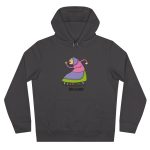 Sudadera con capucha King - Gris asfalto - Camiseta Jaia Coremá Lletres
