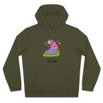 Sudadera con capucha King - Caqui - Camiseta Jaia Coremá Lletres