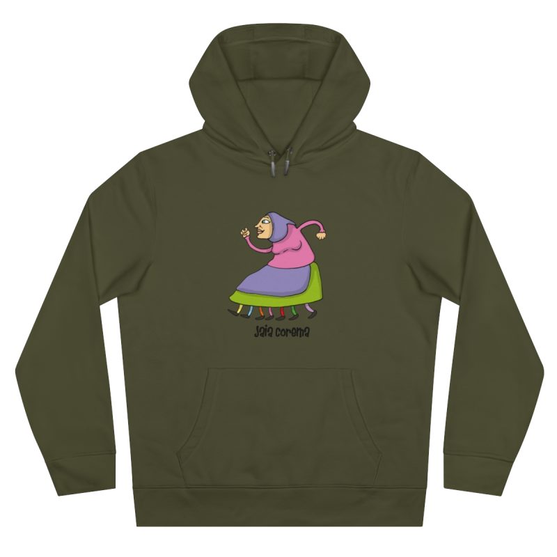 Sudadera con capucha King - Caqui - Camiseta Jaia Coremá Lletres