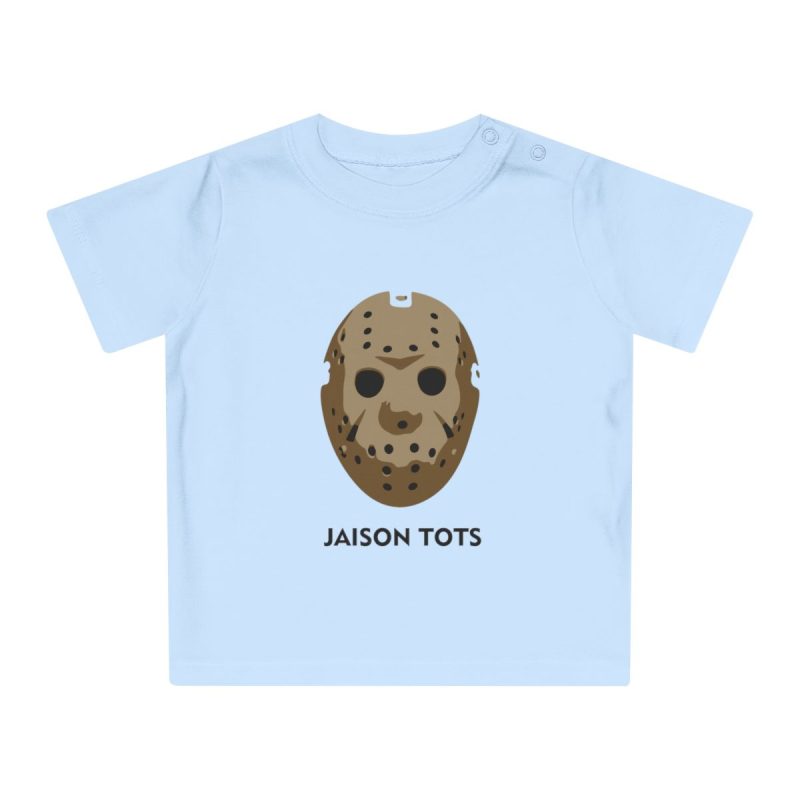 Camiseta de bebe - Azul empolvado - Camiseta Jaison Tots Camiseta de bebe - Azul empolvado - Camiseta Jaison Tots