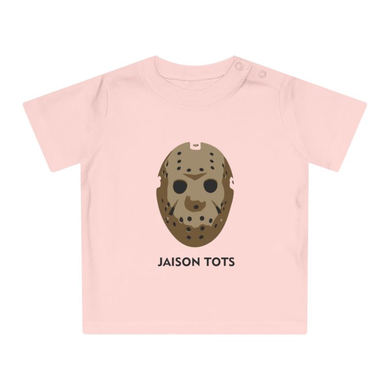 Camiseta de bebe - Rosa empolvado - Camiseta Jaison Tots