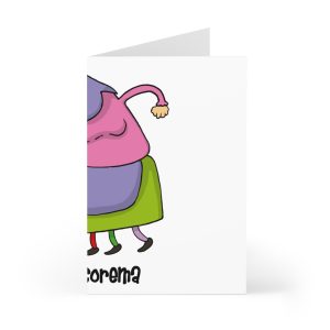 Tarjetas de felicitacion (7 uds.) - Camiseta Jaia Coremá Lletres