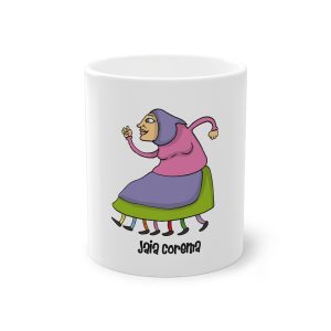 Taza estandar 325 ml - Blanco - Camiseta Jaia Coremá Lletres