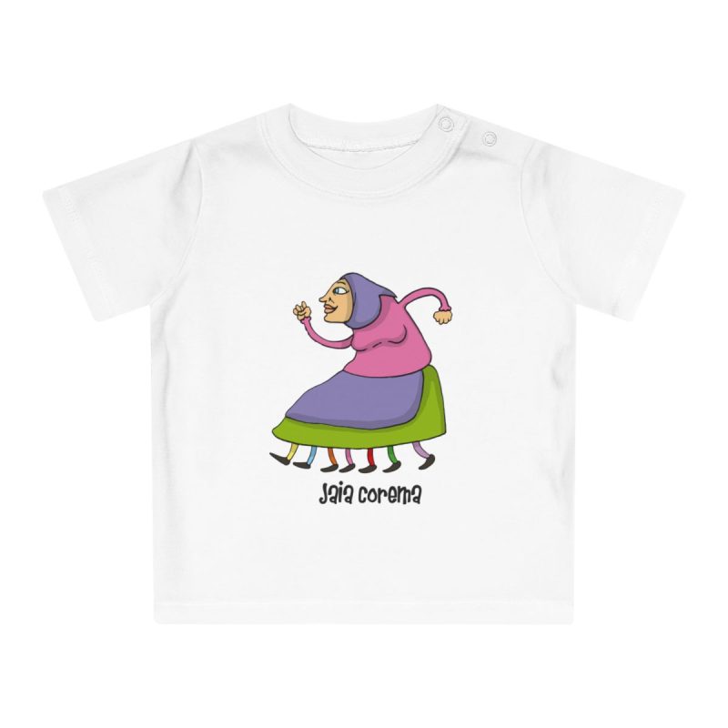 Camiseta de bebe - Blanco - Camiseta Jaia Coremá Lletres