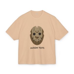 Camiseta box ultra gruesa - Beis - Camiseta Jaison Tots