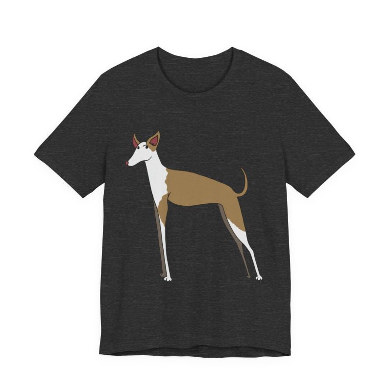 Camiseta jersey manga corta - Gris antracita jaspeado - Camiseta Ca eivissenc