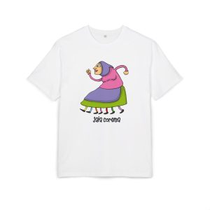 Camiseta oversize gruesa - Blanco - Camiseta Jaia Coremá Lletres