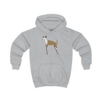 Sudadera con capucha infantil - Gris jaspeado claro - Camiseta Ca eivissenc