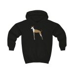 Sudadera con capucha infantil - Negro azabache - Camiseta Ca eivissenc