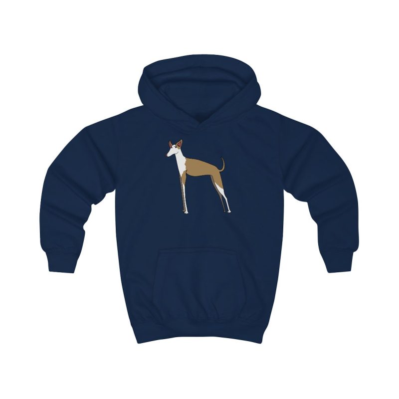 Sudadera con capucha infantil - Azul marino Oxford - Camiseta Ca eivissenc
