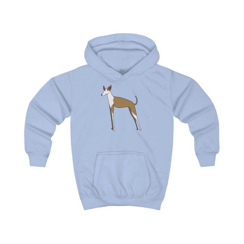 Sudadera con capucha infantil - Azul cielo - Camiseta Ca eivissenc