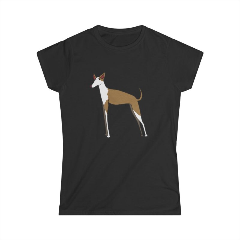 Camiseta mujer Softstyle - Negro - Camiseta Ca eivissenc