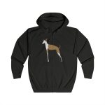 Sudadera con capucha y cremallera - Negro azabache - Camiseta Ca eivissenc Sudadera con capucha y cremallera - Negro azabache - Camiseta Ca eivissenc