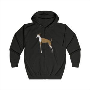 Sudadera con capucha y cremallera - Negro azabache - Camiseta Ca eivissenc