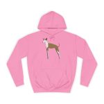 Sudadera universitaria - Rosa algodon de azucar - Camiseta Ca eivissenc Sudadera universitaria - Rosa algodon de azucar - Camiseta Ca eivissenc