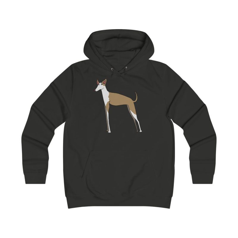 Sudadera universitaria mujer - Negro azabache - Camiseta Ca eivissenc Sudadera universitaria mujer - Negro azabache - Camiseta Ca eivissenc