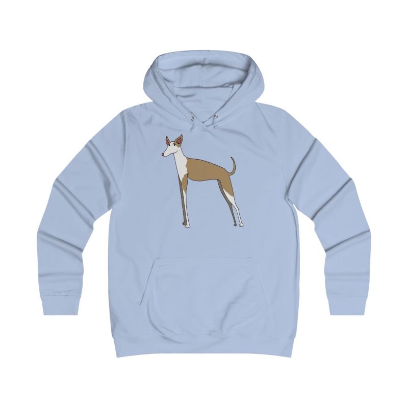 Sudadera universitaria mujer - Azul cielo - Camiseta Ca eivissenc