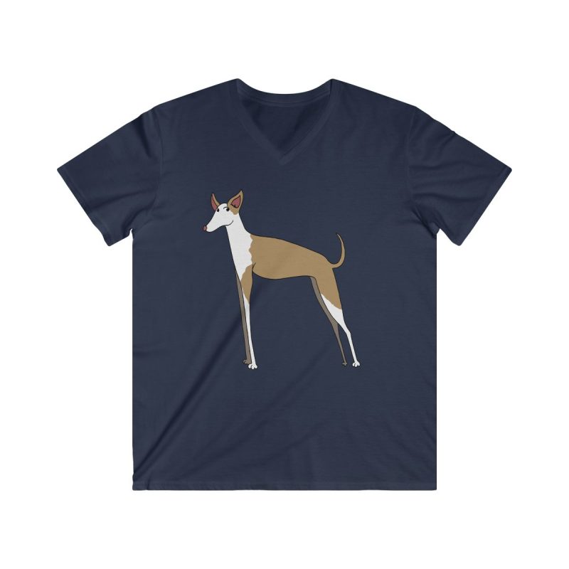 Camiseta hombre entallada cuello de pico - Azul marino - Camiseta Ca eivissenc Camiseta hombre entallada cuello de pico - Azul marino - Camiseta Ca eivissenc