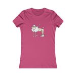Camiseta mujer Favorite - Frambuesa - Camiseta Tondra: una oveja entre nubes