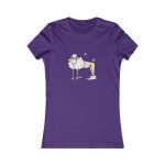Camiseta mujer Favorite - Morado equipo - Camiseta Tondra: una oveja entre nubes