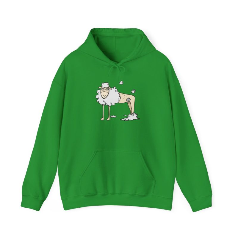 Sudadera con capucha - Verde irlandes - Camiseta Tondra: una oveja entre nubes