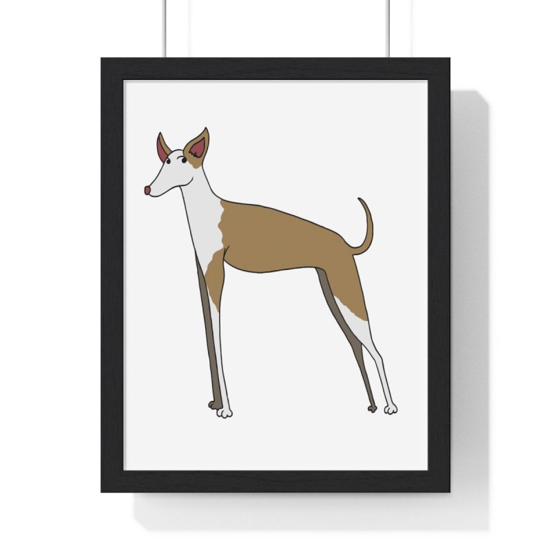 Poster enmarcado vertical - Negro - Camiseta Ca eivissenc Poster enmarcado vertical - Negro - Camiseta Ca eivissenc