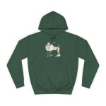 Sudadera universitaria - Verde botella - Camiseta Tondra: una oveja entre nubes Sudadera universitaria - Verde botella - Camiseta Tondra: una oveja entre nubes