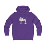 Sudadera universitaria mujer - Morado - Camiseta Tondra: una oveja entre nubes Sudadera universitaria mujer - Morado - Camiseta Tondra: una oveja entre nubes