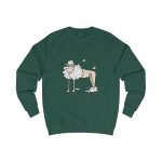 Sudadera clasica - Verde botella - Camiseta Tondra: una oveja entre nubes