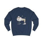 Sudadera clasica - Azul marino Oxford - Camiseta Tondra: una oveja entre nubes