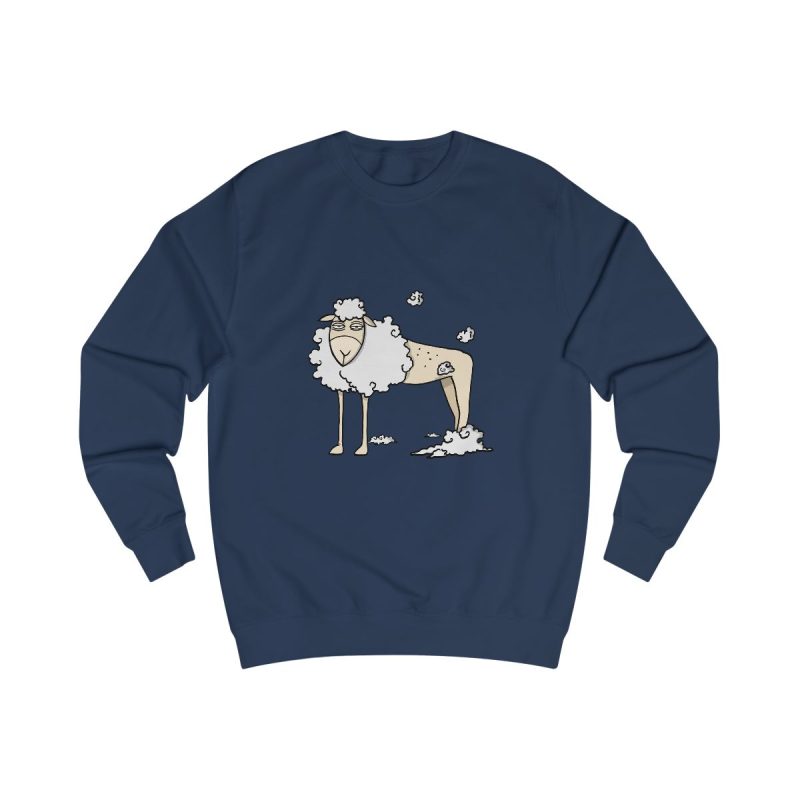 Sudadera clasica - Azul marino Oxford - Camiseta Tondra: una oveja entre nubes