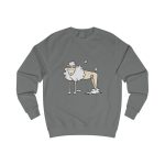 Sudadera clasica - Gris acero - Camiseta Tondra: una oveja entre nubes