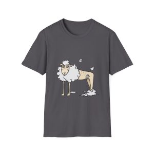Camiseta Softstyle - Gris marengo - Camiseta Tondra: una oveja entre nubes