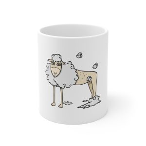 Taza de ceramica - Camiseta Tondra: una oveja entre nubes