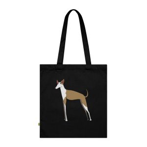 Bolsa de algodon organico - Negro - Camiseta Ca eivissenc
