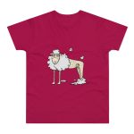 Camiseta hombre punto liso - Sorbete - Camiseta Tondra: una oveja entre nubes