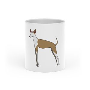 Taza con asa de corazon - Blanco - Camiseta Ca eivissenc