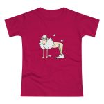 Camiseta mujer punto liso - Sorbete - Camiseta Tondra: una oveja entre nubes Camiseta mujer punto liso - Sorbete - Camiseta Tondra: una oveja entre nubes
