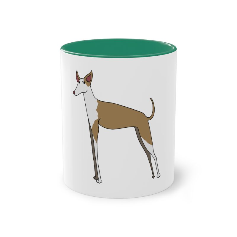 Taza bicolor - Verde oscuro - Camiseta Ca eivissenc