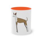 Taza bicolor - Naranja - Camiseta Ca eivissenc