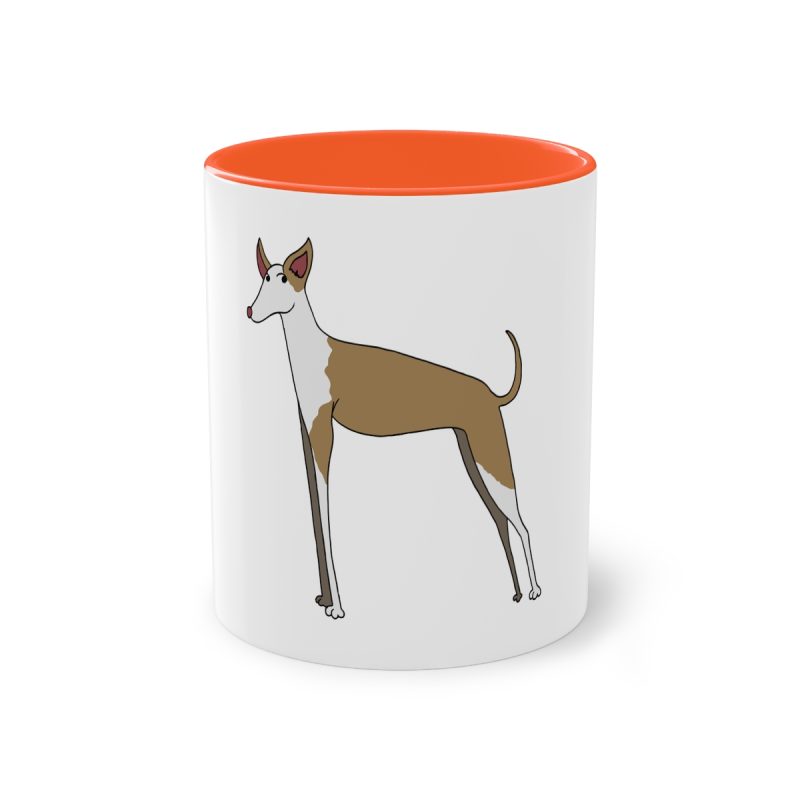 Taza bicolor - Naranja - Camiseta Ca eivissenc